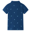 Vidaxl Children's Polo Shirt 92 Blu scuro