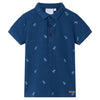 Vidaxl kinderpoloshirt 104 donkerblauw