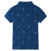 Vidaxl Polo infantil 116 Blue oscuro