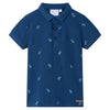 Vidaxl Polo infantil 140 Blue oscuro
