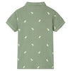 Vidaxl kinderpoloshirt 104 kakikleurig