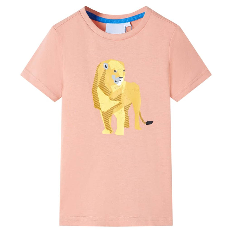 VidaXL Kindershirt 140 lichtoranje