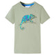 Camisa para niños Vidaxl con mangas cortas 116 Light Kakikentig