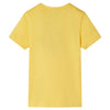 Camicia per bambini Vidaxl con maniche corte 116 Colore di rame chiaro