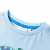Vidaxl kindershirt met korte mouwen 104 lichtblauw