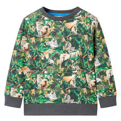 Vidaxl Children's Sweater 104 Oudpetrol