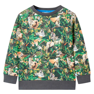 Vidaxl Children's Sweater 140 Oudpetrol