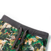 Pantalones cortos para niños de Vidaxl con trekkoord 140 oudpetrol