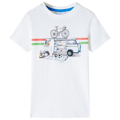 Vidaxl Children's Shirt 116 Ecru