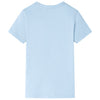 Vidaxl Shirt per bambini 140 azzurro