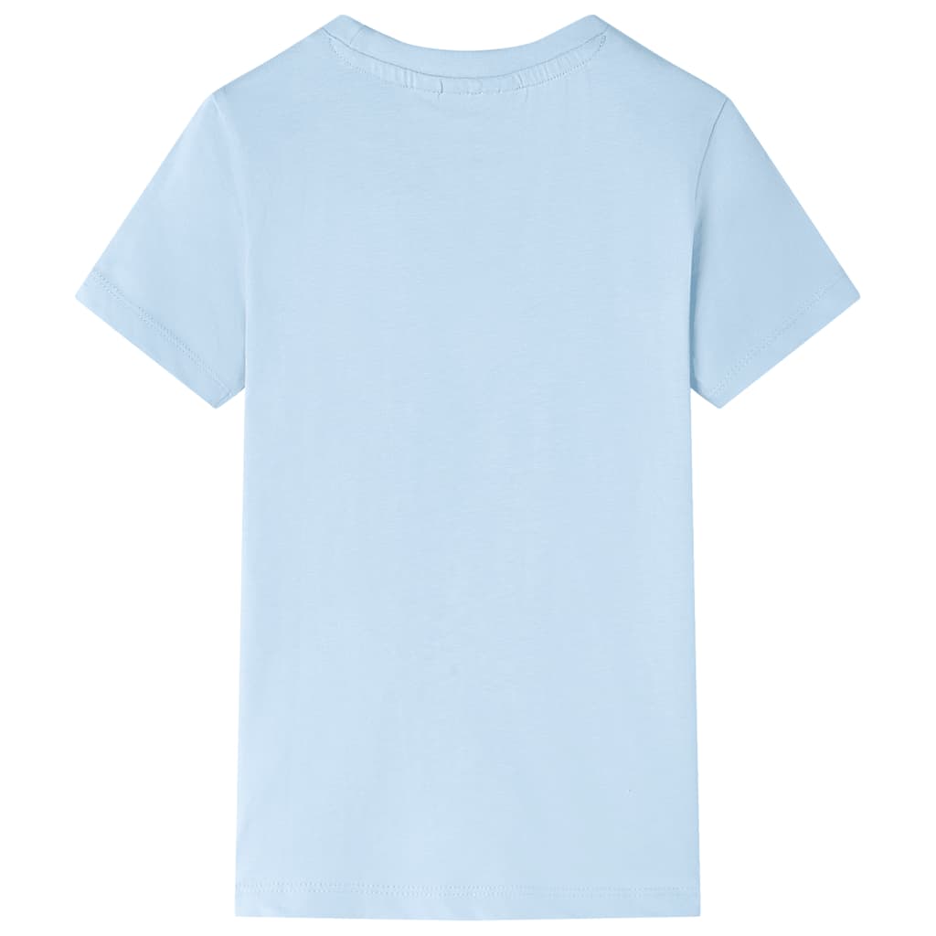 Vidaxl Shirt per bambini 140 azzurro