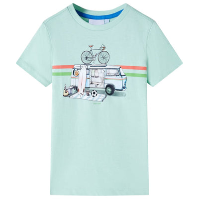 Vidaxl Children's Shirt 92 Light Mint