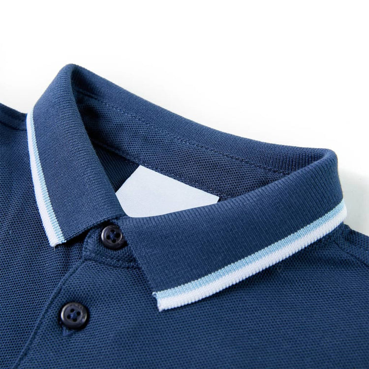 Vidaxl Polo infantil 92 Blue oscuro