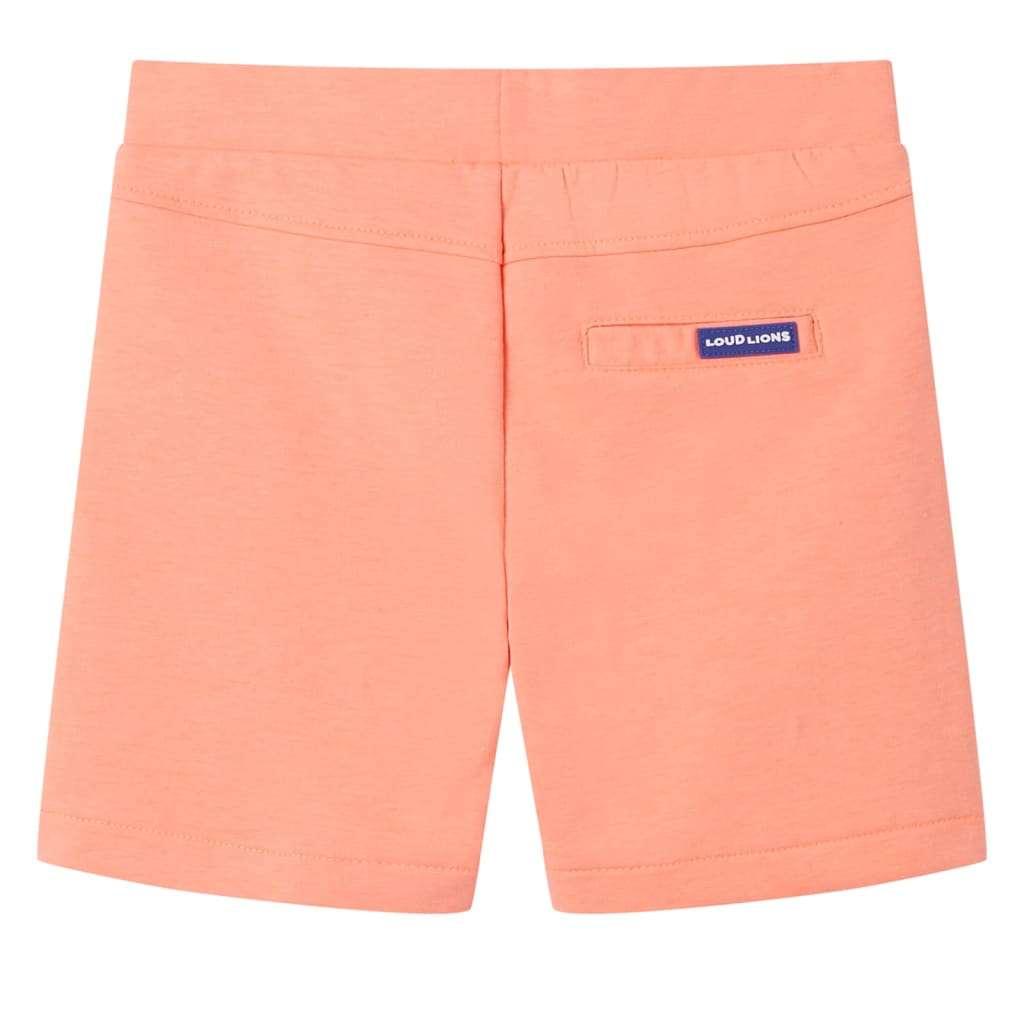 Vidaxl Shorts per bambini con Trekkoord 92 Neonoranje