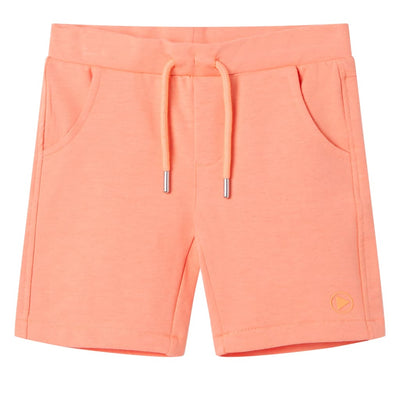 Vidaxl Shorts per bambini con Trekoord 116 Neonoranje