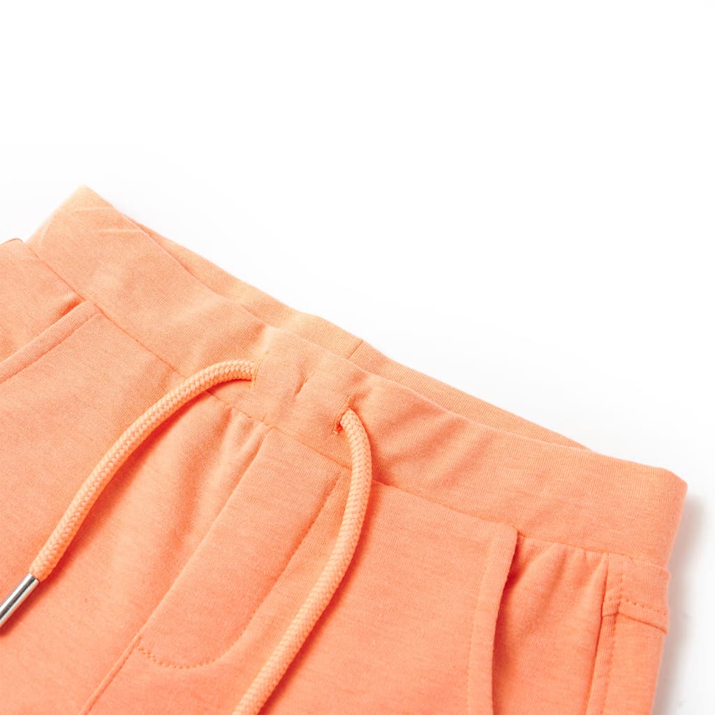 Vidaxl Shorts per bambini con Trekoord 140 Neonoranje