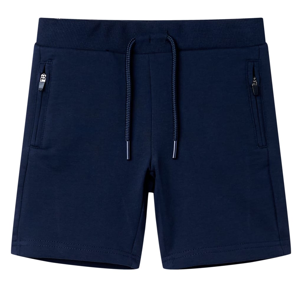 Vidaxl kindershort 116 marineblauw