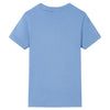 VidaXL Kindershirt 140 middenblauw