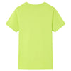 Vidaxl Children's Shirt 116 Limegroen
