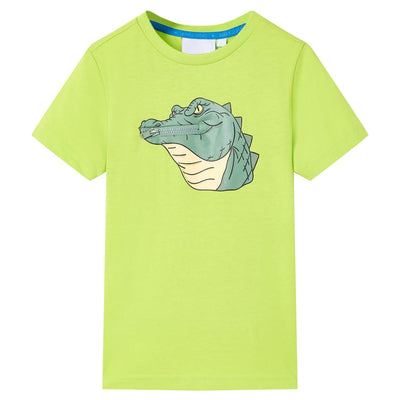 Vidaxl Children's Shirt 128 Limegroen