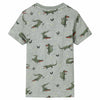 Vidaxl Children's Shirt 92 Lichtkaki misto