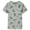 Vidaxl Children's Shirt 104 Lichtkaki misto