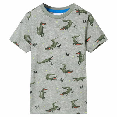 Vidaxl Children's Shirt 140 Lichtkaki misto