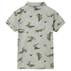 Vidaxl Children's Shirt 104 Lichtkaki misto