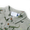 Vidaxl Children's Shirt 104 Lichtkaki misto
