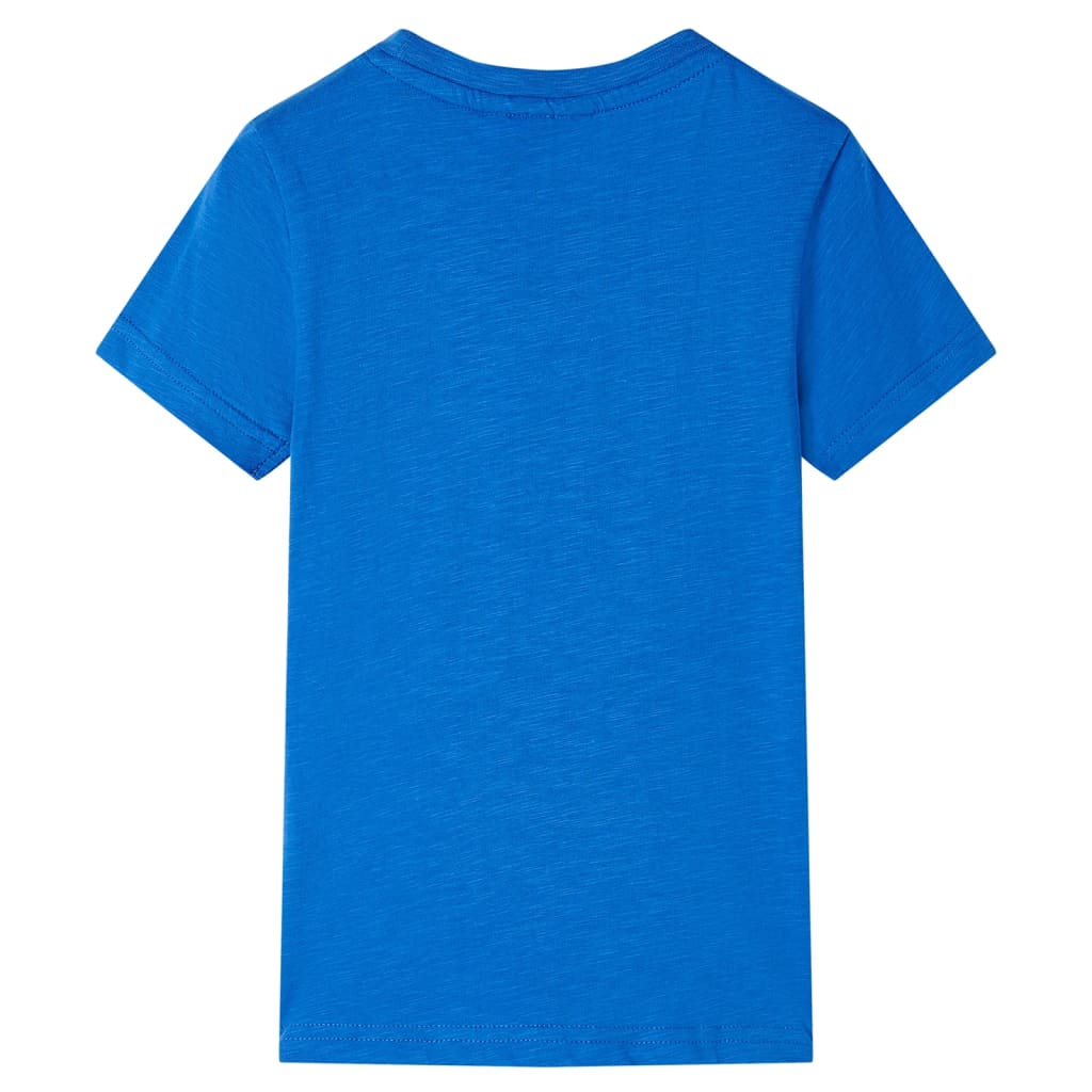 Vidaxl camisa para niños 140 azul