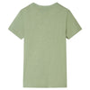 VidaXL Kindershirt 104 lichtkakikleurig