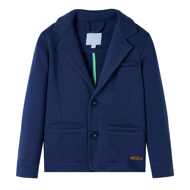 Giacca per bambini Vidaxl 92 blu scuro
