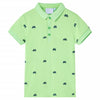 Vidaxl kinderpoloshirt 116 neongroen