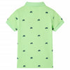 Vidaxl kinderpoloshirt 116 neongroen
