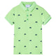 Vidaxl Children's Polo Shirt 140 Neongroen