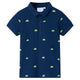 Vidaxl Children's Polo Shirt 92 Navy Blue