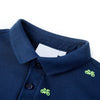 Vidaxl kinderpoloshirt 92 marineblauw
