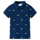 Vidaxl Children's Polo Shirt 140 Navy blue