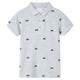 Vidaxl Children's Polo Shirt 116 Miscelato Grigio