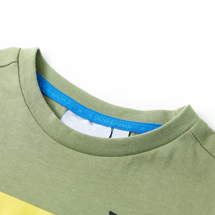 VidaXL children's shirt with short sleeves 116 light -sealed