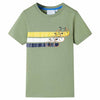 Vidaxl kindershirt met korte mouwen 128 lichtkakikleurig