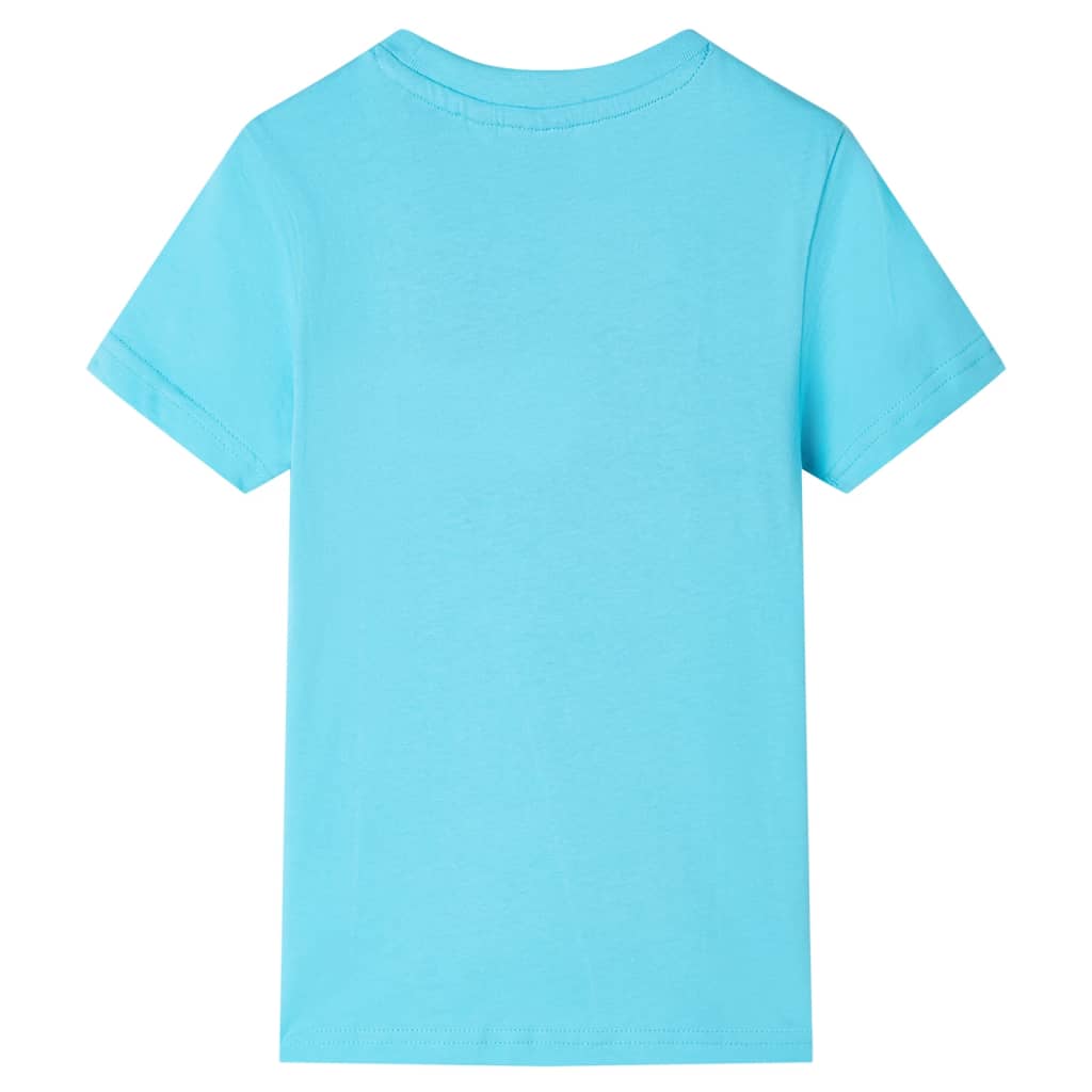 Camisa para niños Vidaxl con mangas cortas 104 Sea Blue