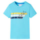 Vidaxl Shirt per bambini con maniche corte 116 Mare Blu