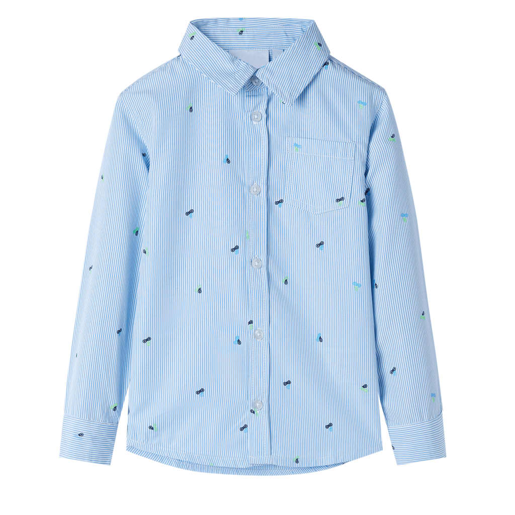 Vidaxl Children's Shirt 104 Blu chiaro