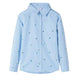 Vidaxl Children's Shirt 116 Blu chiaro