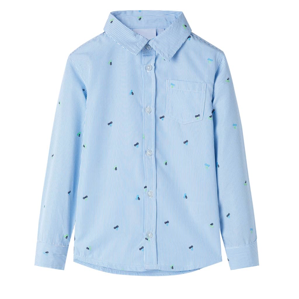 Vidaxl Children's Shirt 116 Blu chiaro