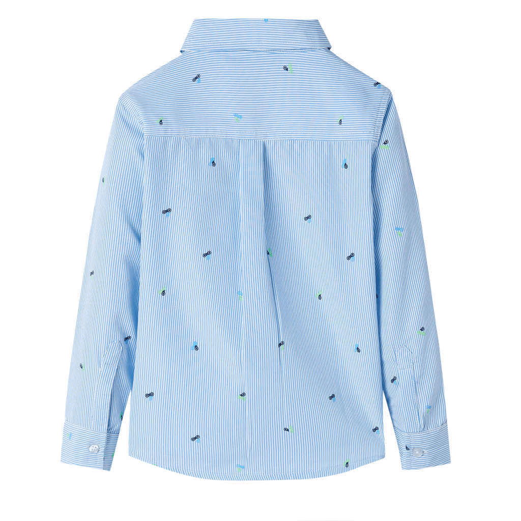 Vidaxl Children's Shirt 116 Blu chiaro