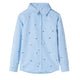 Vidaxl Children's Shirt 128 Blu chiaro