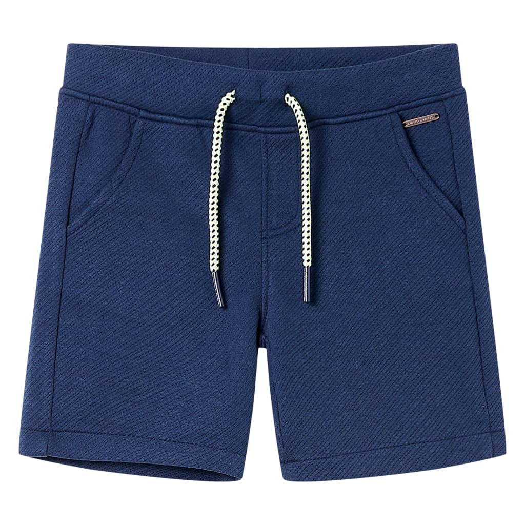 Vidaxl Shorts para niños con Trekoord 92 Blue oscuro