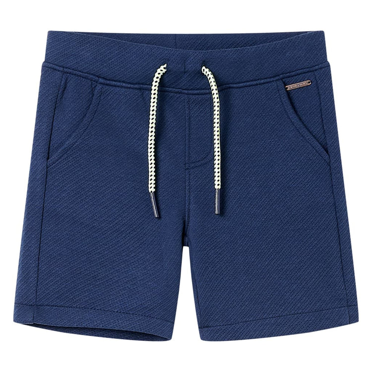 VidaXL Kindershorts met trekkoord 92 donkerblauw